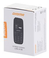 Сотовый телефон DIGMA LINX A106 черный