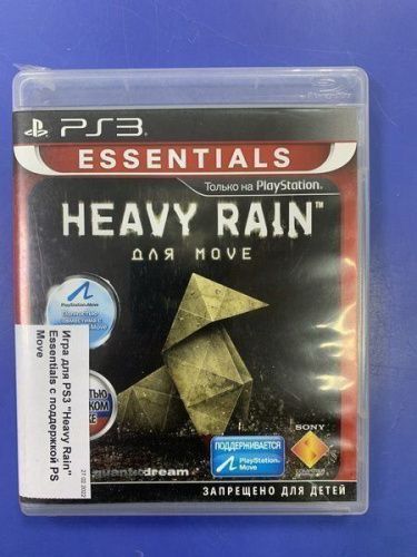 Диск с игрой для PS3 Heavy Rain Essentials с поддержкой PS Move фото 2